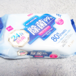【レビュー】100均 ダイソー【24h抗菌 除菌99%ウェットティッシュ アルコールタイプ】アルコールタイプでしっかり除菌抗菌、枚数も多くてお得!